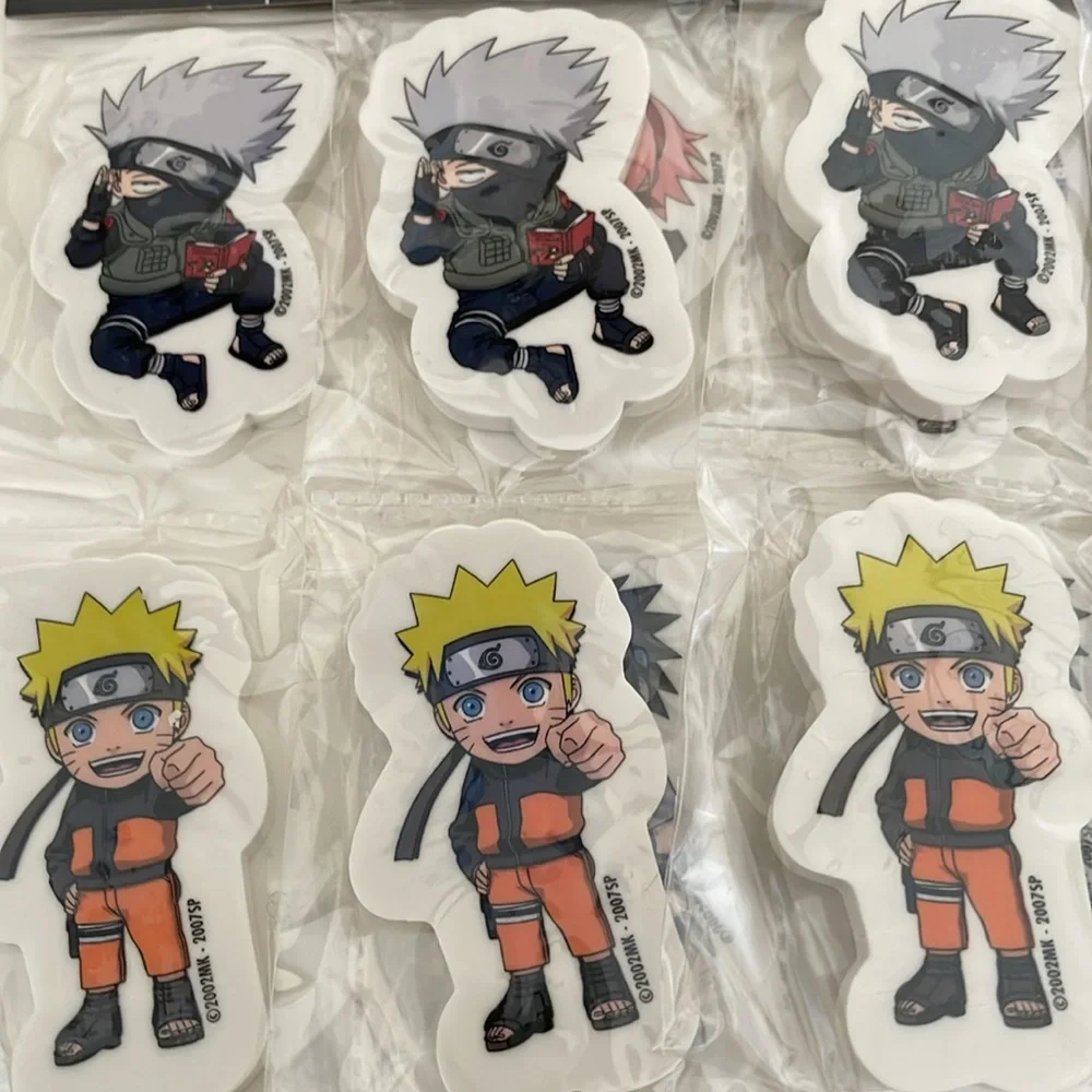 Naruto Shippuden Eraser Packs